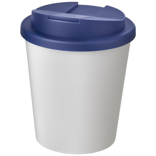 Mug isolant publicitaire 250ml Americano® Blanc / Bleu